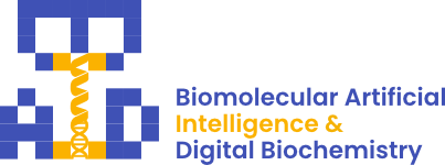 Biomolecular Artificial Intelligence & Digital Biochemistry Logo (English)