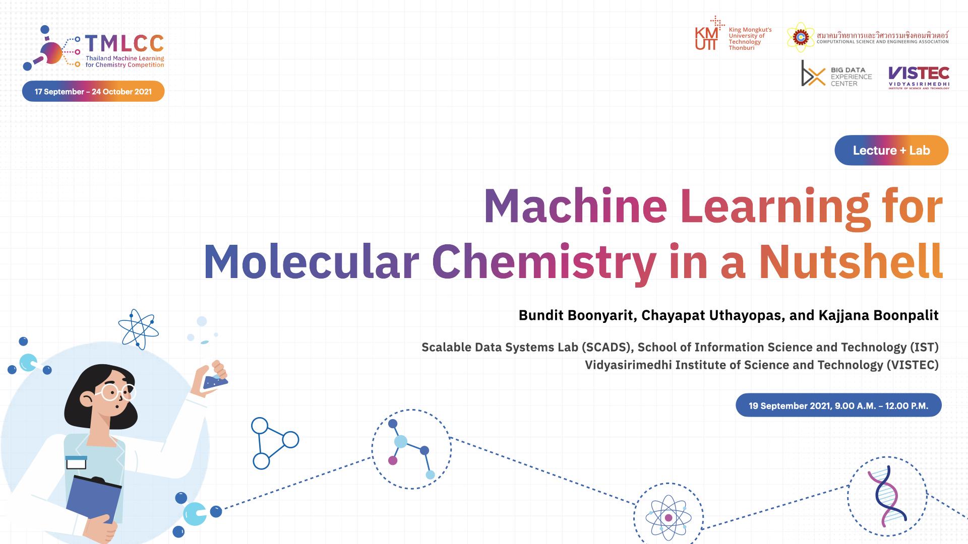 Machine Learning for Molecular Chemistry in a Nutshell